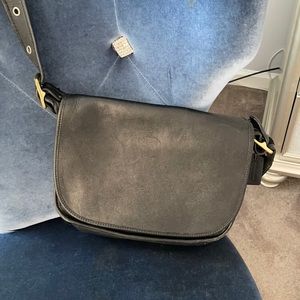 Vintage Coach Patricia Flap Messenger Bag
